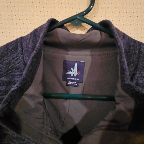 Johnnie-O Full-Zip Vest – Navy Heather | Lightweight Essential - Picture 1 of 6